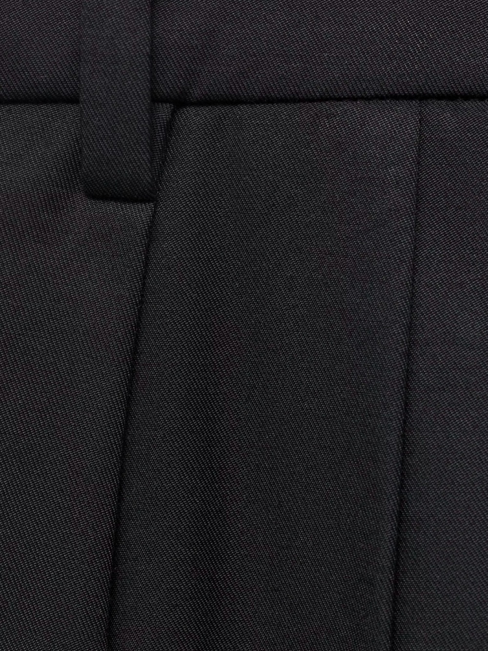 Mango straight-leg cotton pleated pants - Picture 2 of 7